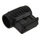 Tactical 1" Flashlight Mount For Rail - Black [Element]